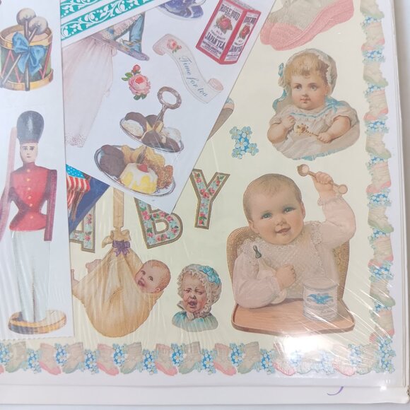 The Gifted Line by John Grossman Sticker Assortment Victorian Baby Wedding Toys - Picture 9 of 11